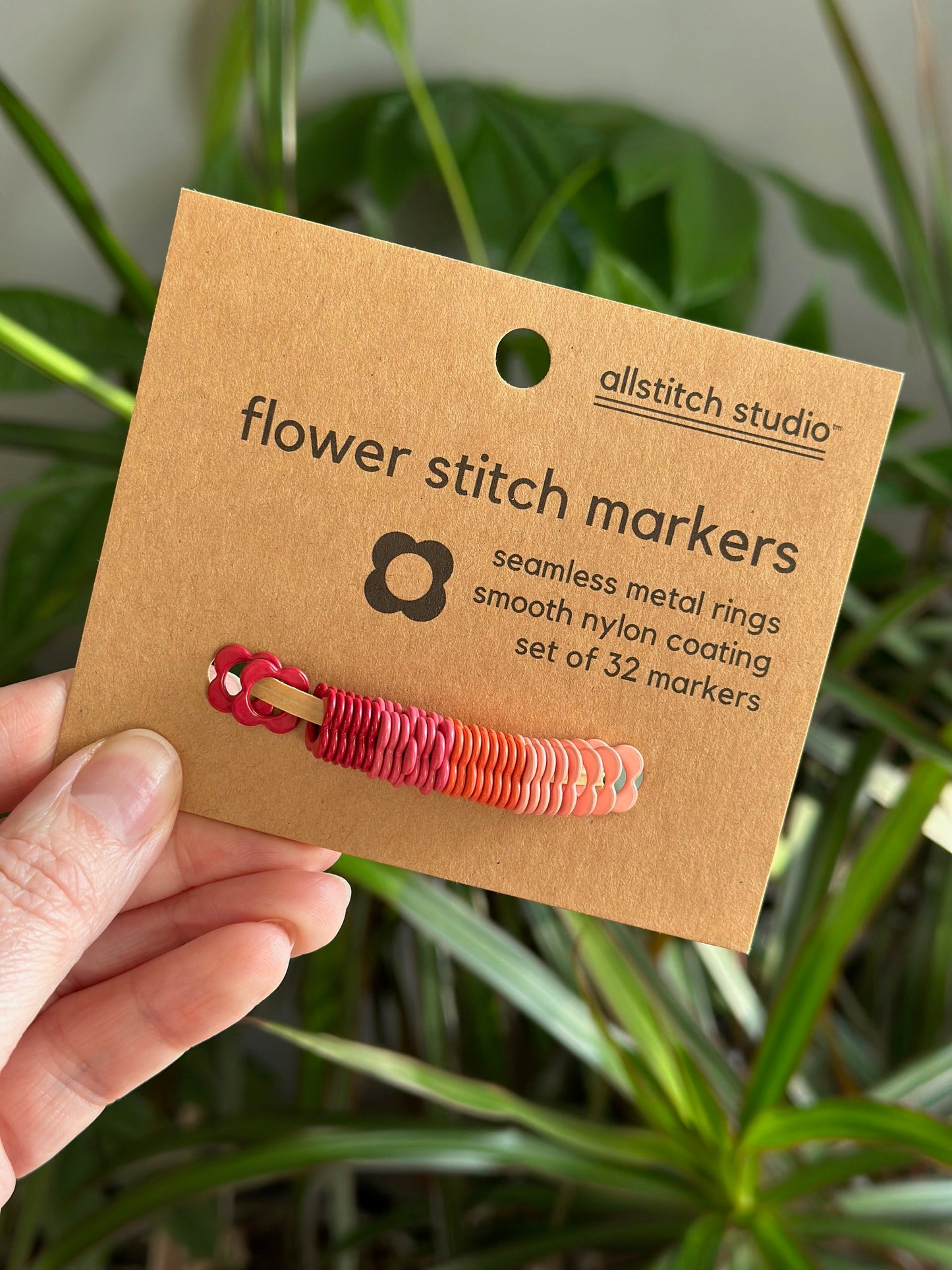 Flower Stitch Markers