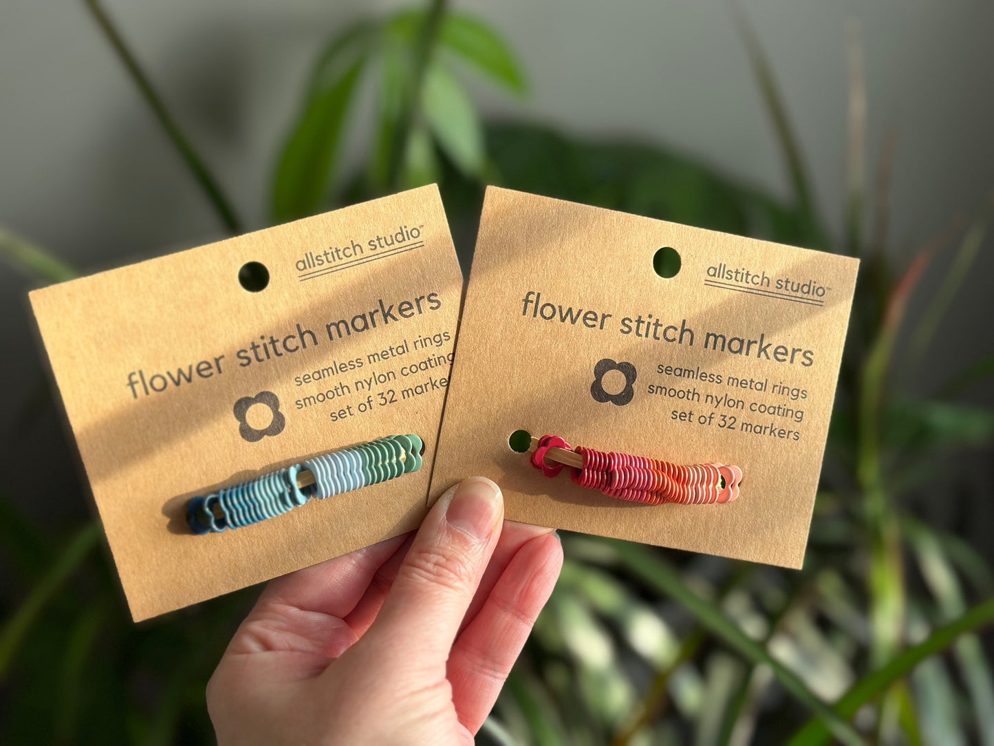 Flower Stitch Markers