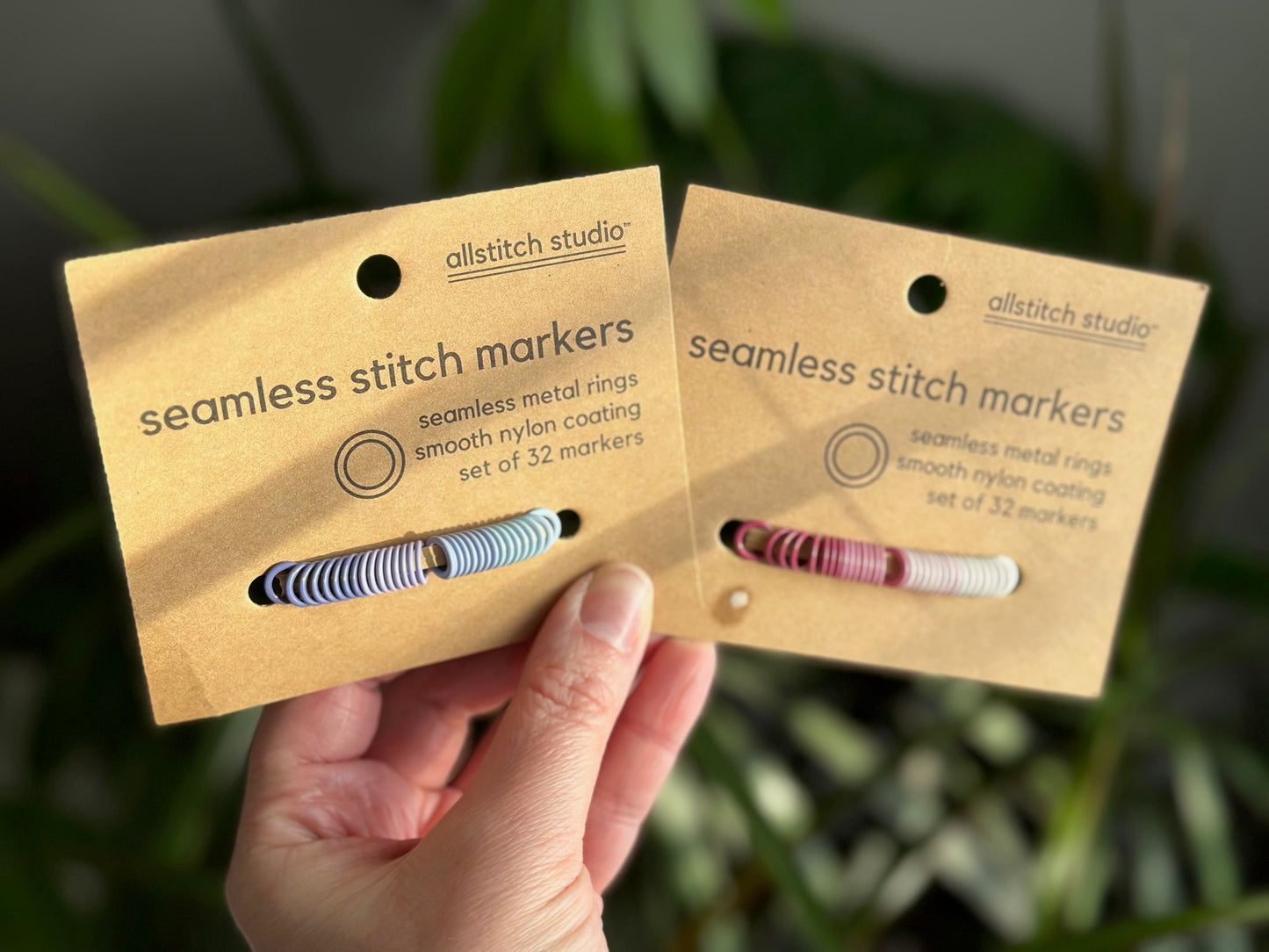 Seamless Ring Stitch Markers