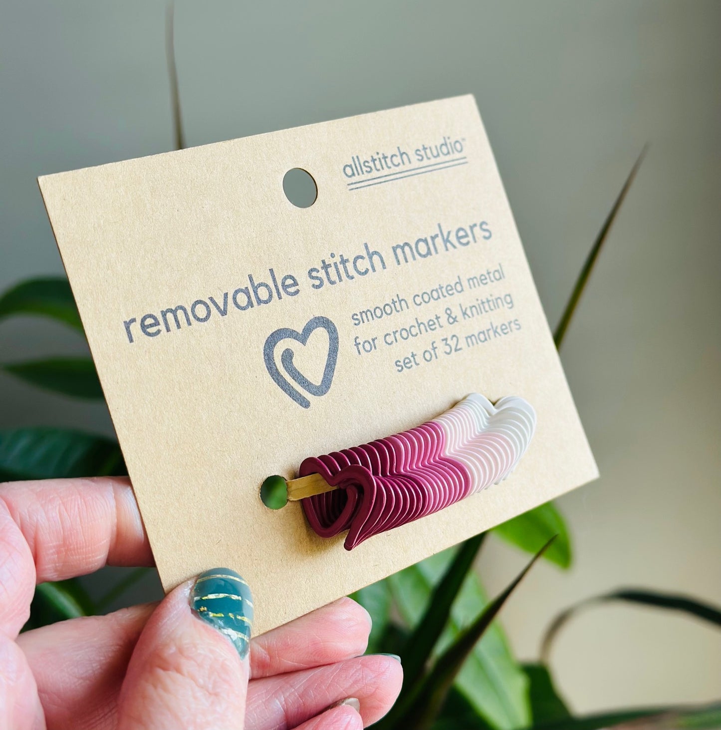 Heart CROCHET Stitch Markers