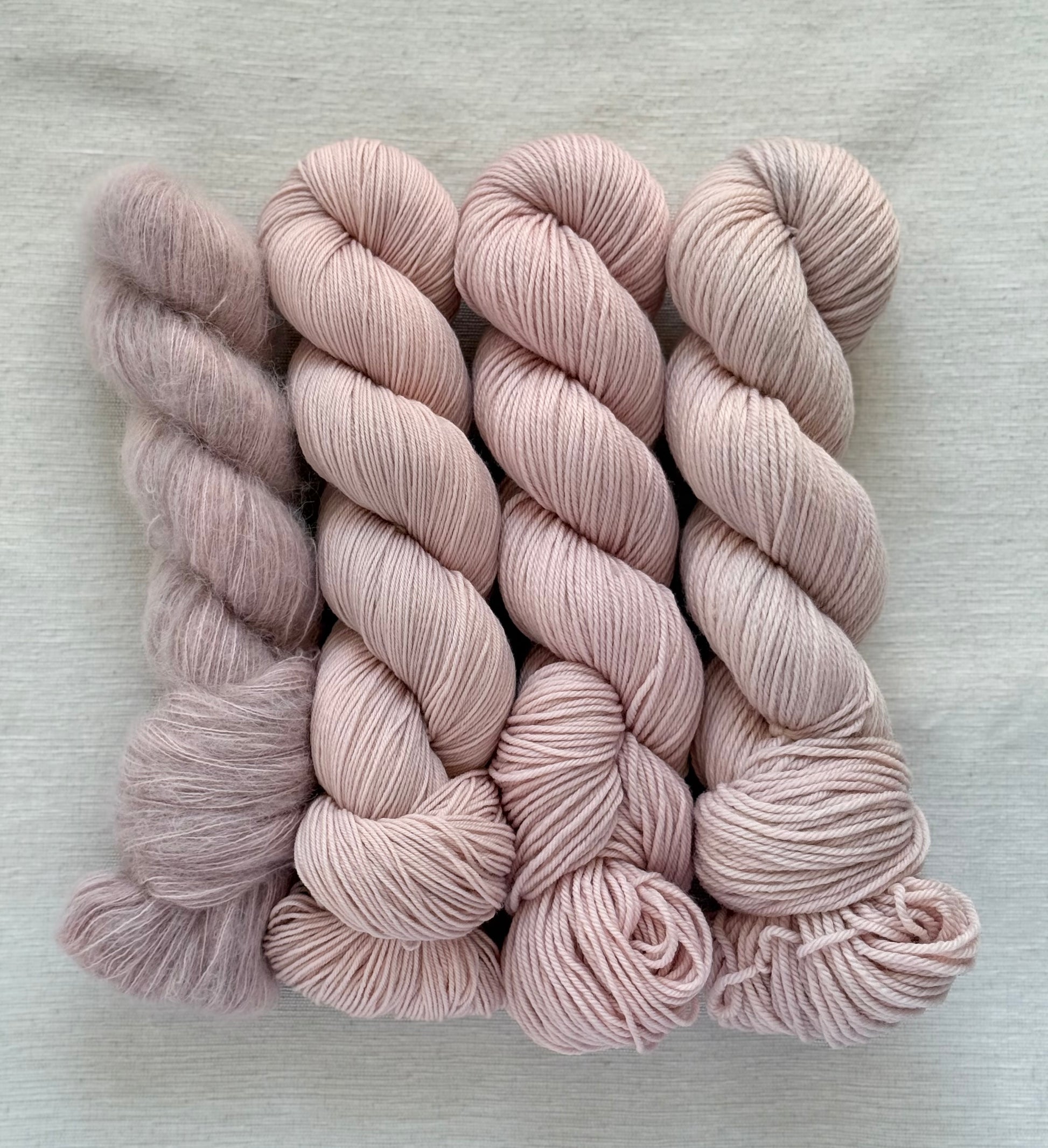 Suri, Sock, DK, Worsted (Left to Right)